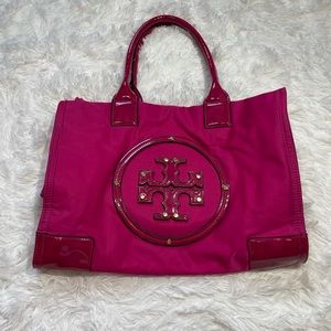 Tory Burch Hot Pink Large Tote